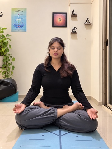 Yoga instructor portrait